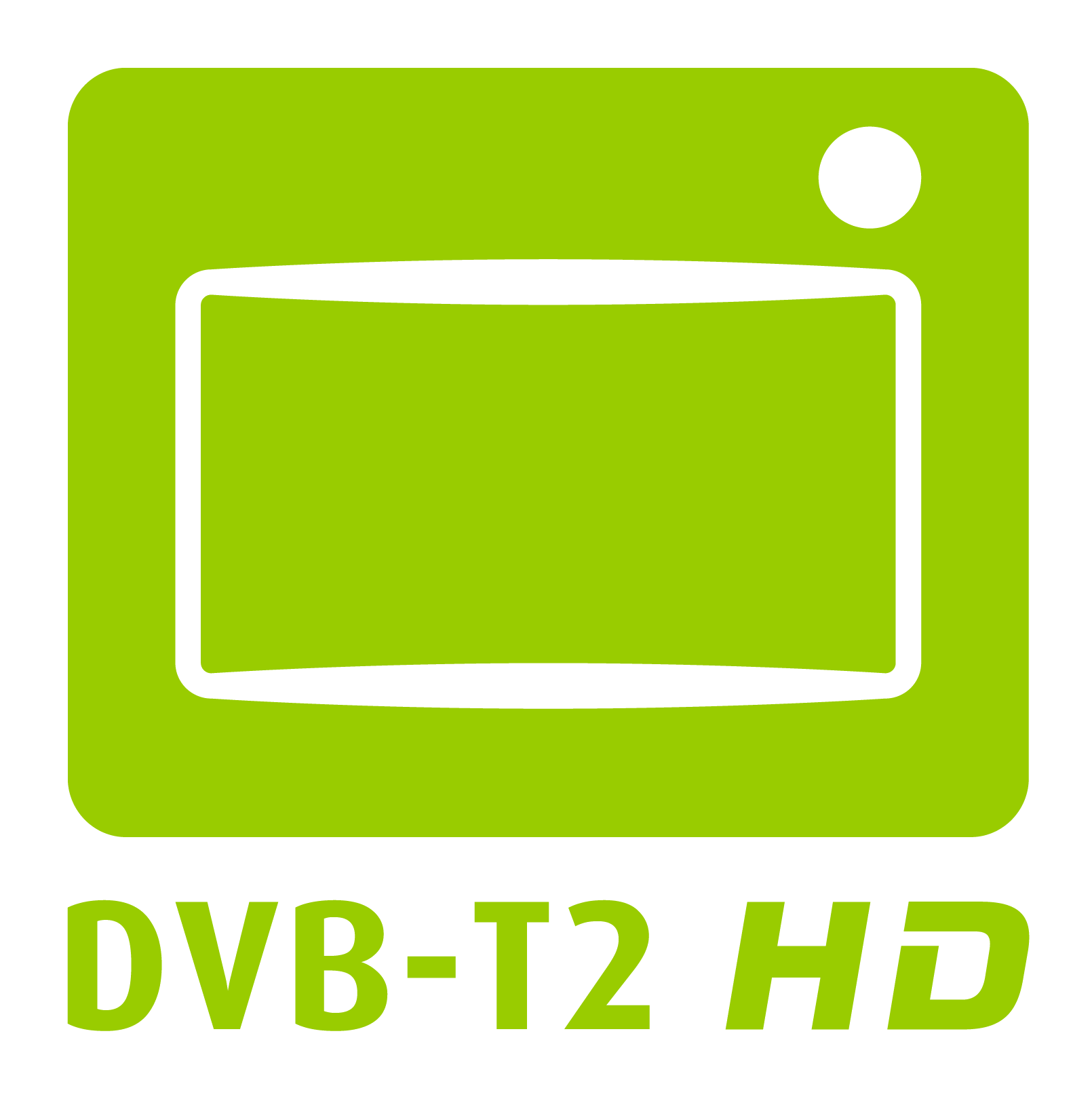 DVB-T2 HD Logo